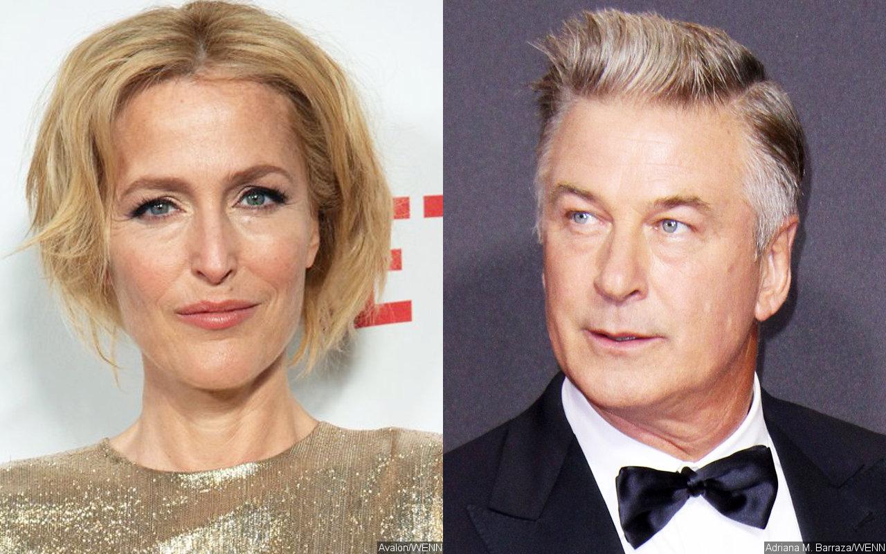 Gillian Anderson Has Cheeky Response to Alec Baldwin's 'Switching Accents' Comment