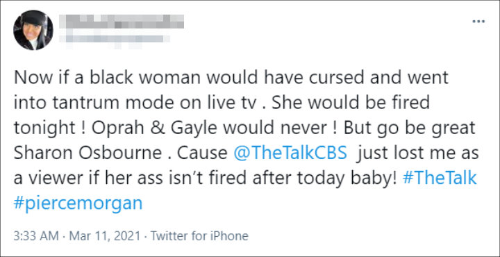 Tweet About Sharon Osbourne 01