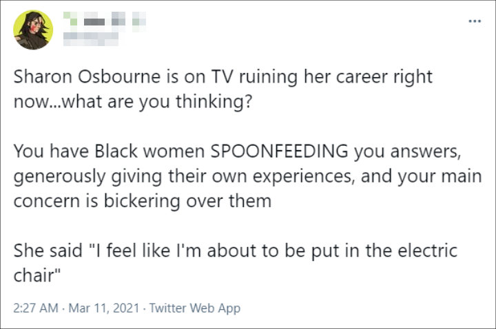 Tweet About Sharon Osbourne 02