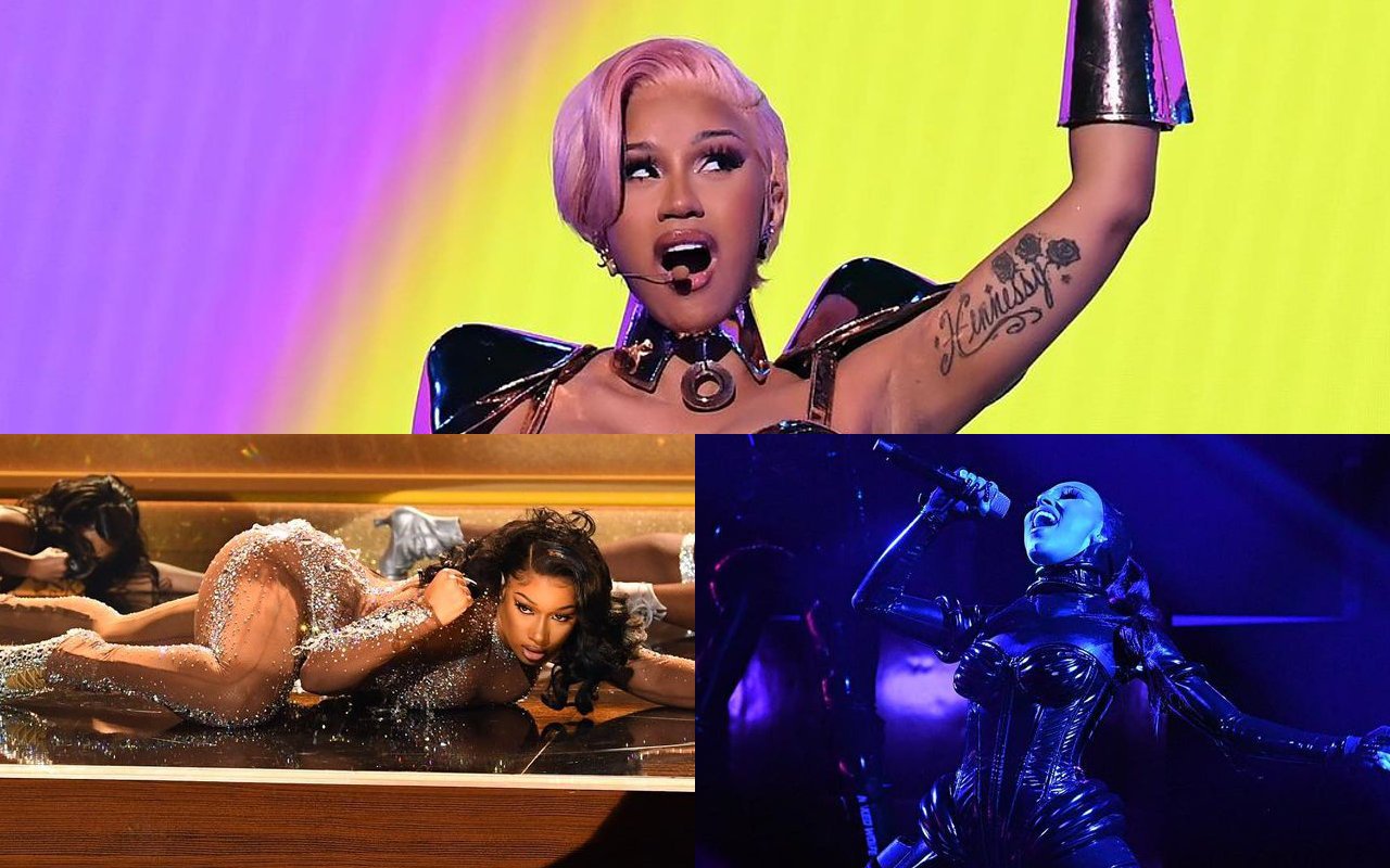 Grammys 2021: Cardi B and Megan Thee Stallion Deliver Sultry Performance, Doja Cat Goes Futuristic