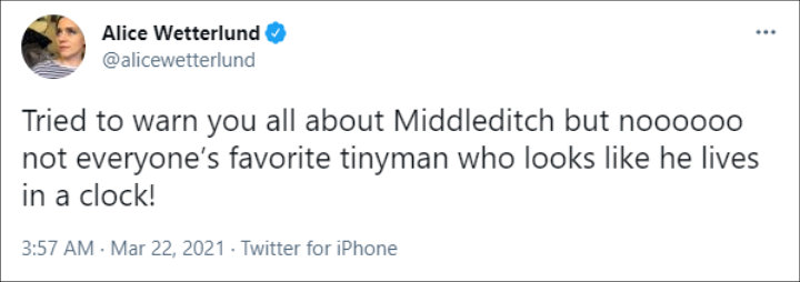Alice Wetterlund responded to Thomas Middleditch's sexual misconduct claims