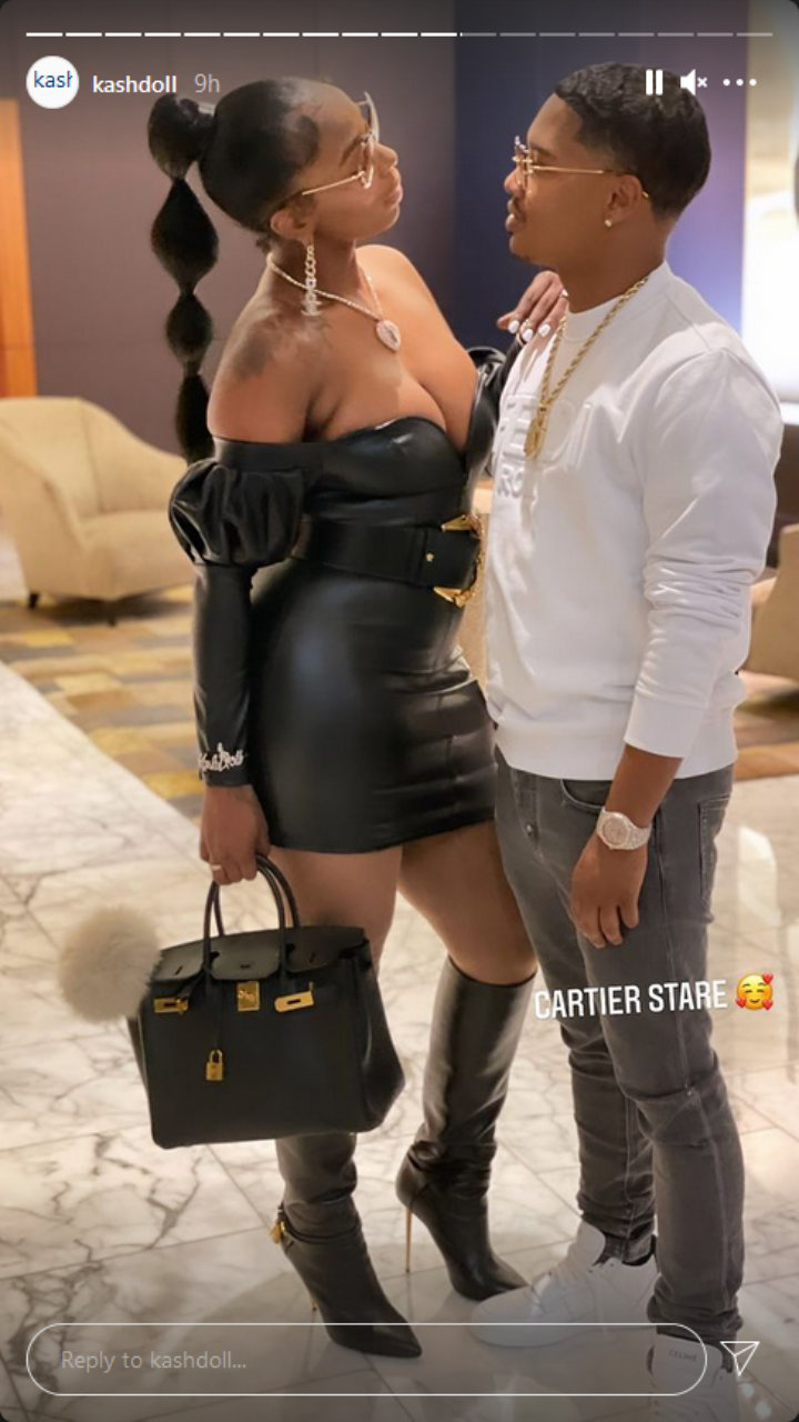 Kash Doll's IG Story
