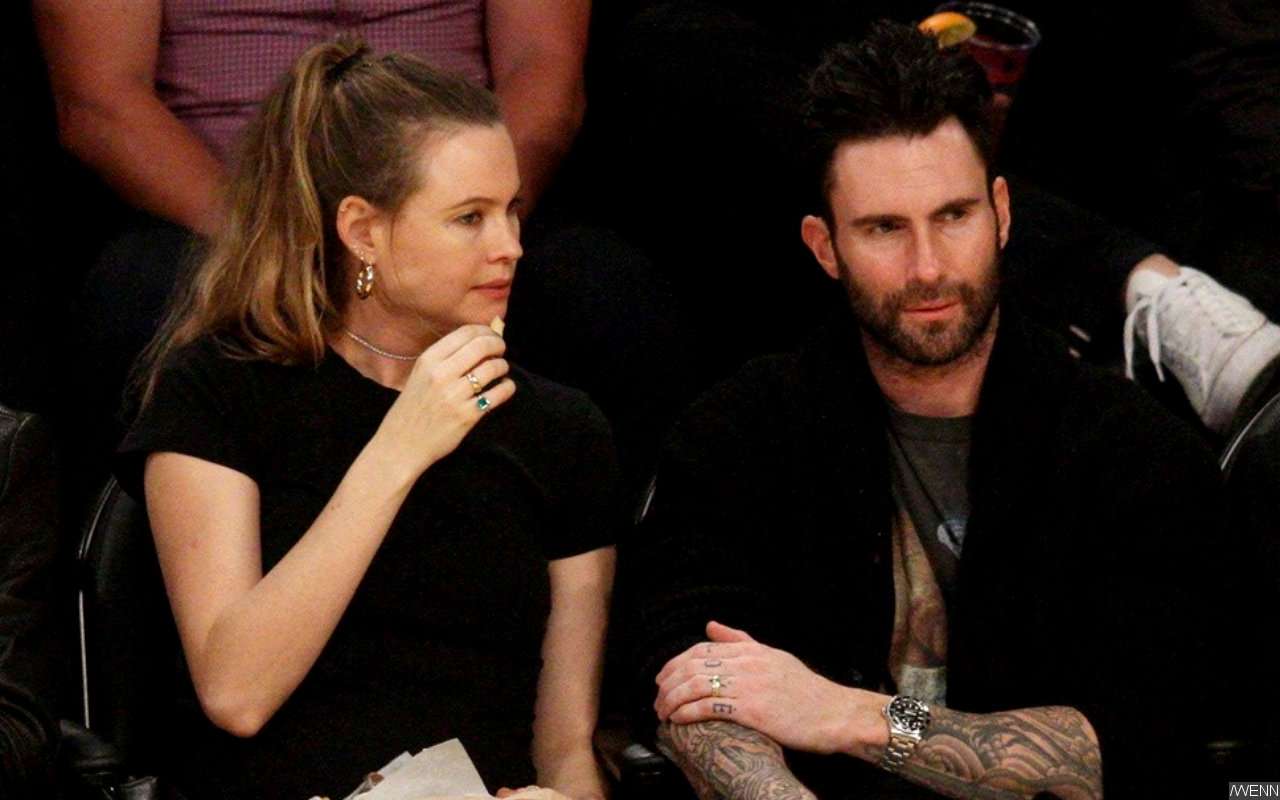 Adam Levine Is a Doting Dad by Wearing Twinning Dress With Wife Behati Prinsloo and Daughters