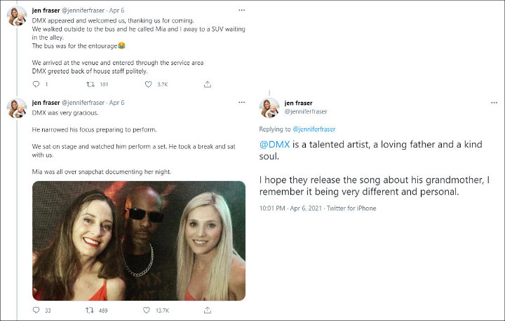 Fan's Thread About DMX Encounter