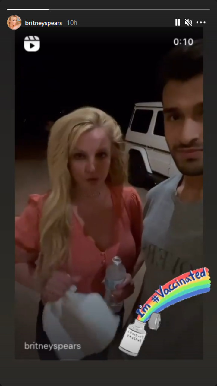 Britney Spears via Instagram Story