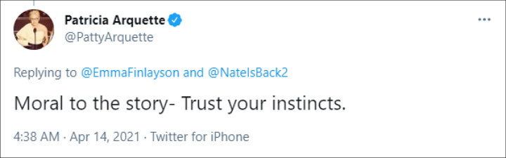 Patricia Arquette via Twitter