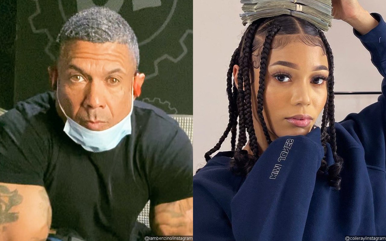 Rapper blueface seen with benzino's daughter coi leray who previously ...