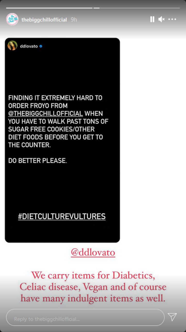 The Bigg Chill via Instagram Story