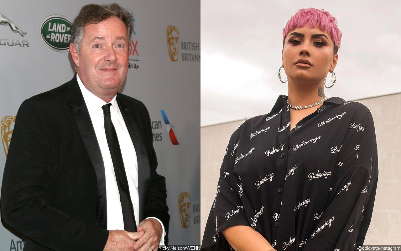 Pierce Morgan etiqueta a Demi Lovato como ‘Trigger’ después de las quejas de Fro-Yo Shop de ‘Trigger’