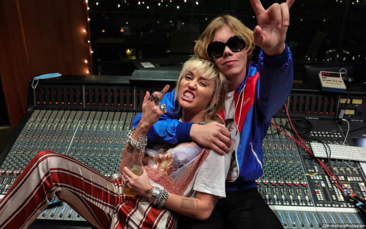 Miley Cyrus Teases Remix of The Kid LAROI's 'Without You'