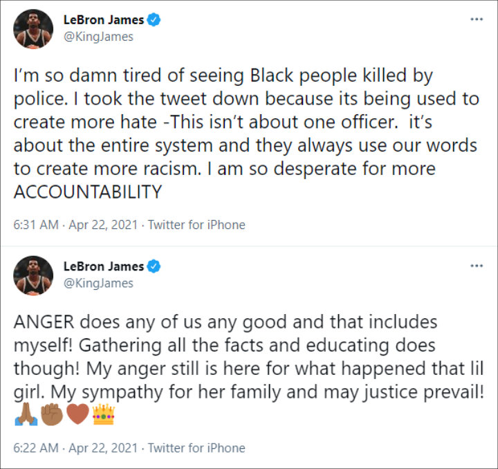 lebron james twitter cop lebron james twitter cop