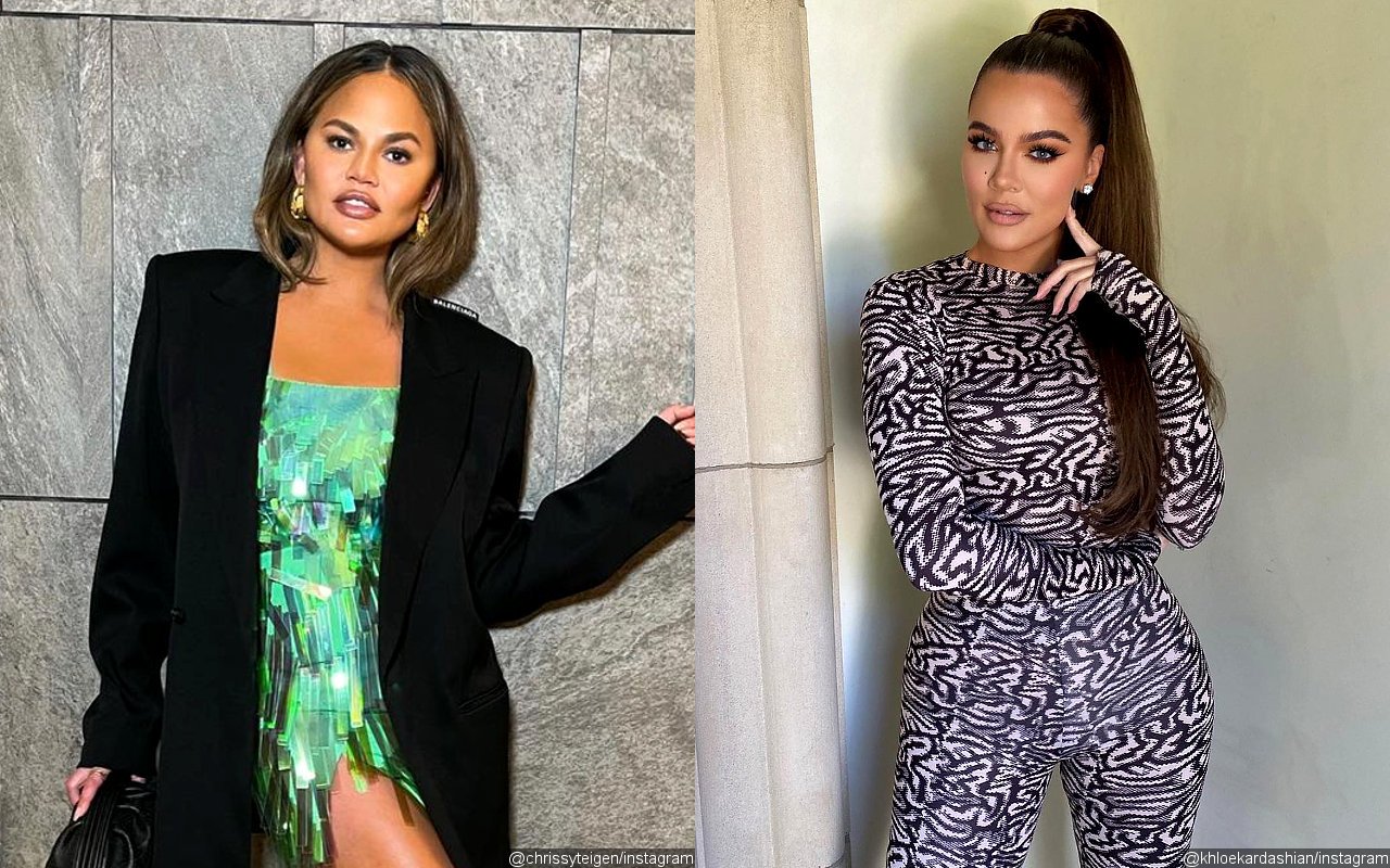 Chrissy Teigen Discusses Khloe Kardashian's Photoshop Scandal on Therapy Due to Own Body Insecurity