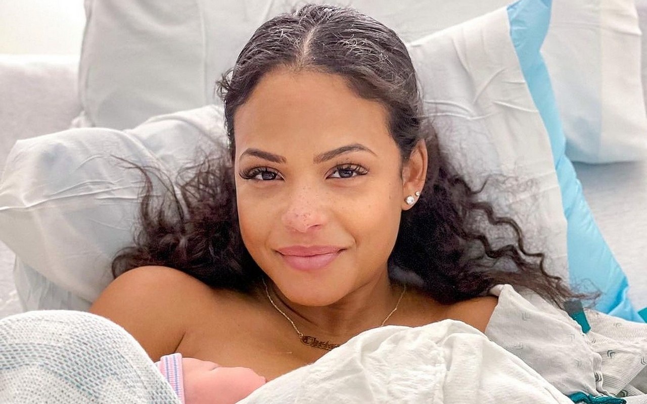 Christina Milian Introduces Newborn Son After Giving Birth to Baby No. 3