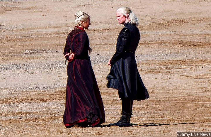 Matt Smith and Emma D'Arcy snapped in first-look pic of 'House of the Dragon'