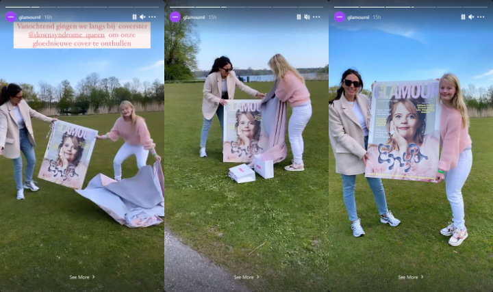 Glamour's Netherland's Instagram
