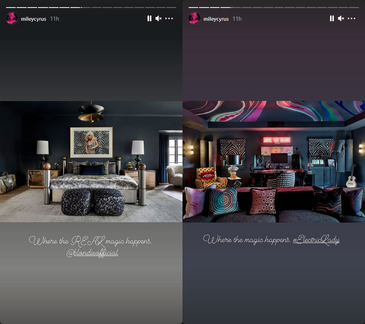 Miley Cyrus via Instagram Story