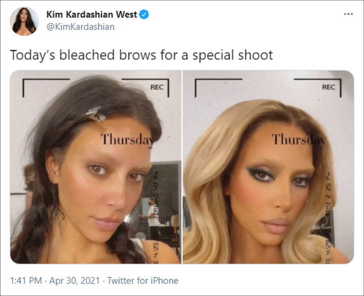 Kim Kardashian's Tweet