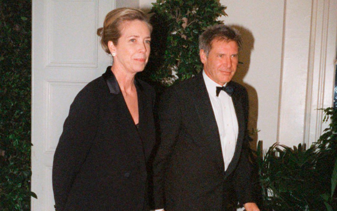 Harrison Ford and Melissa Mathison (2004)
