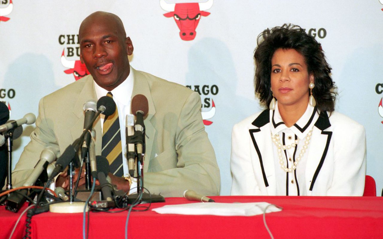 Michael Jordan and Juanita Jordan (2006)