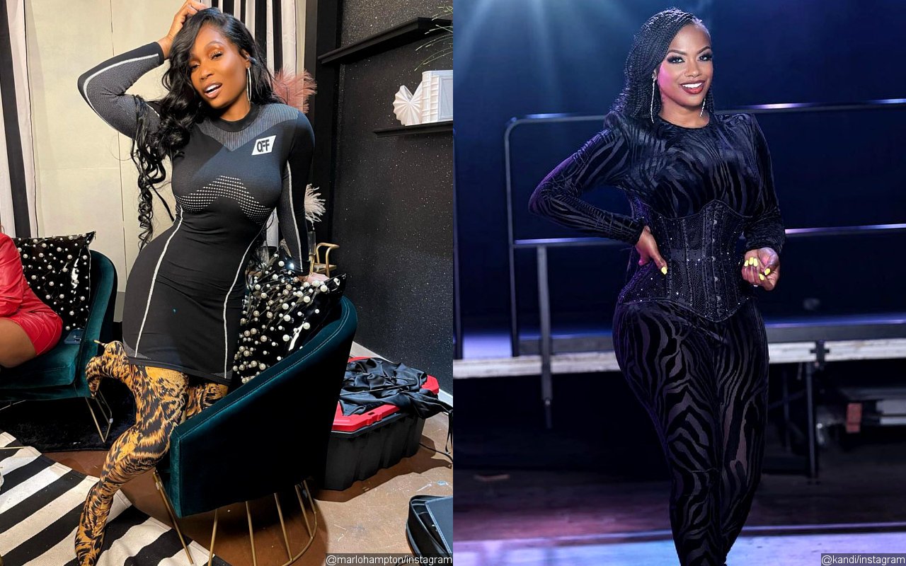 'RHOA': Marlo Hampton Accuses Kandi Burruss of Initiatiating Strippergate Rumors