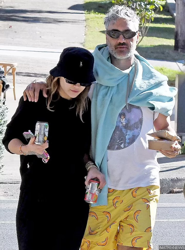 Rita Ora and Taika Waititi in Sydney