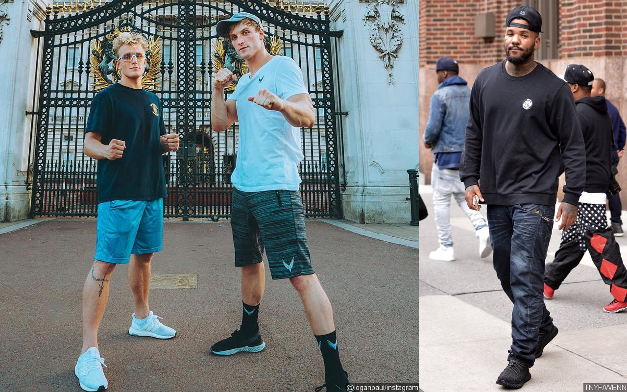 Logan and Jake Paul Downplay The Game's Boxing Challenge