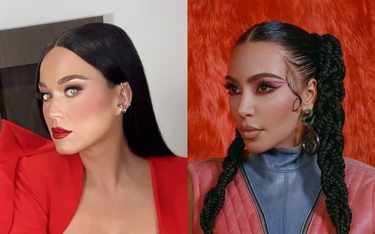 Katy Perry Called 'Stunning' by Kim Kardashian as She Goes Back to Black for 'Idol' Finale