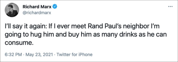 Richard Marx's Twitter Post 02