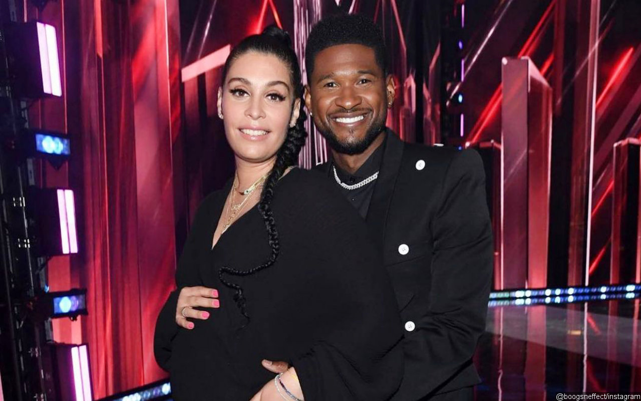 Usher and GF Jenn Goicoechea Announce Baby No. 2 News at iHeartRadio Music Awards