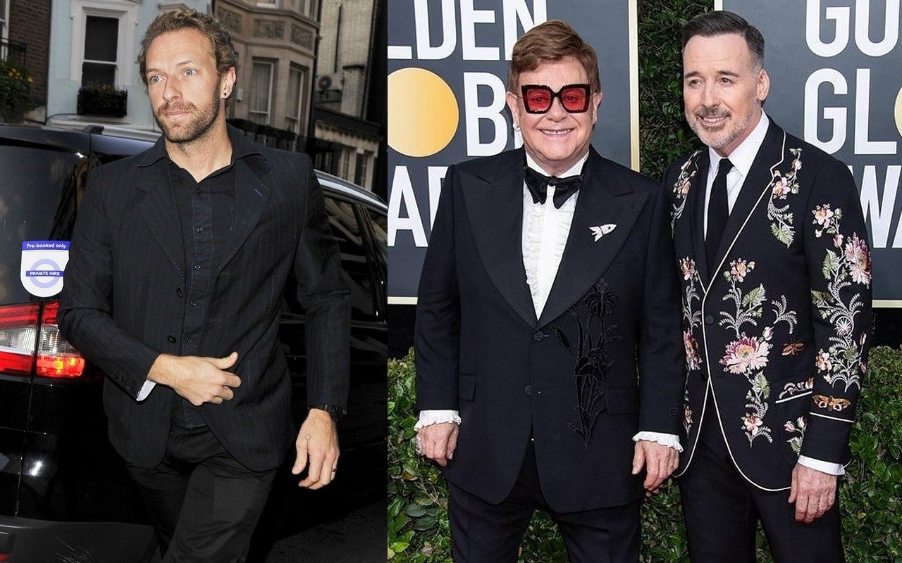 Chris Martin Roasts Elton John and Husband at 2021 iHeartRadio Music Awards - Vimarsana News