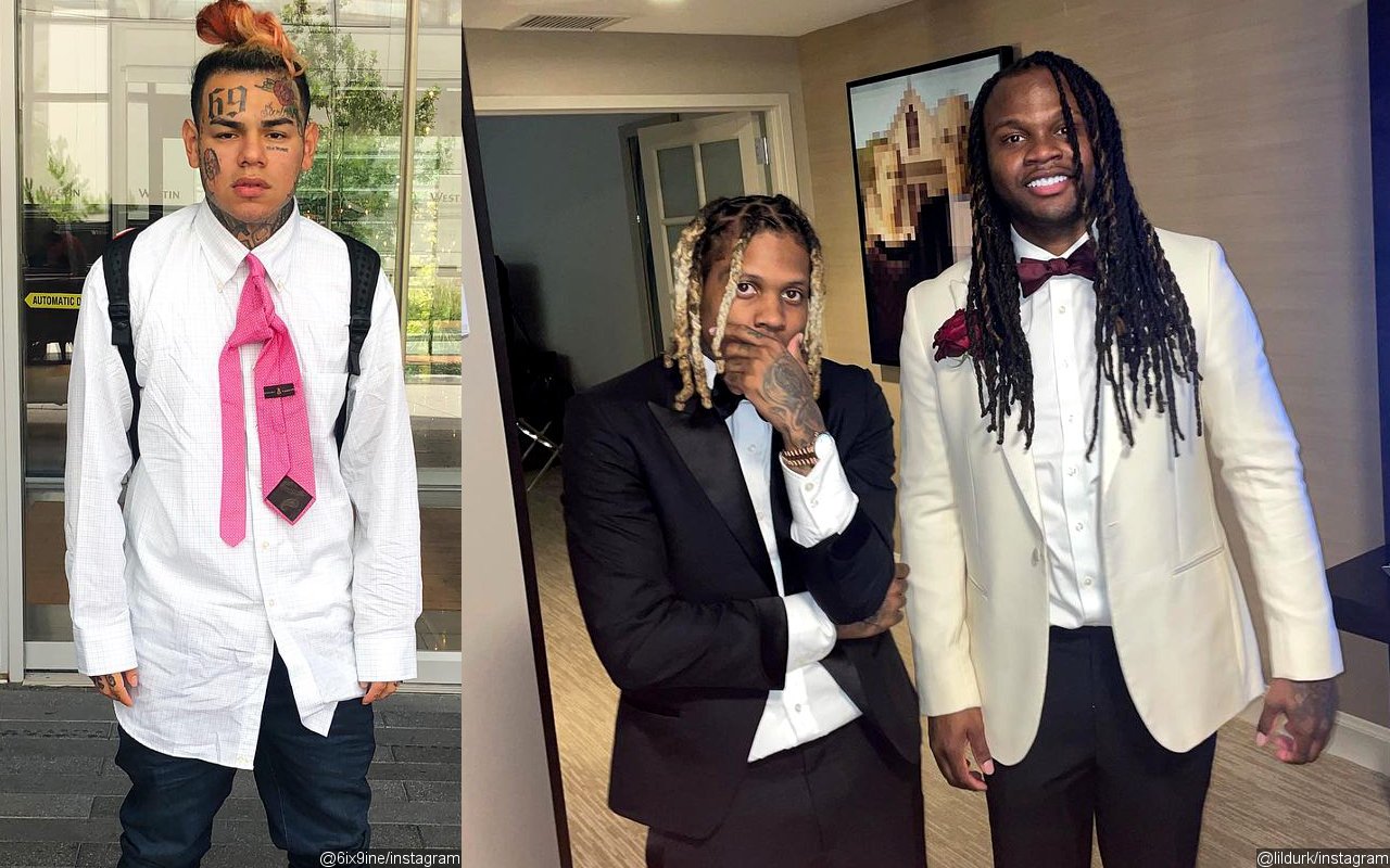6ix9ine Taunts Lil Durk Over His Brother's Death in Alleged Shooting
