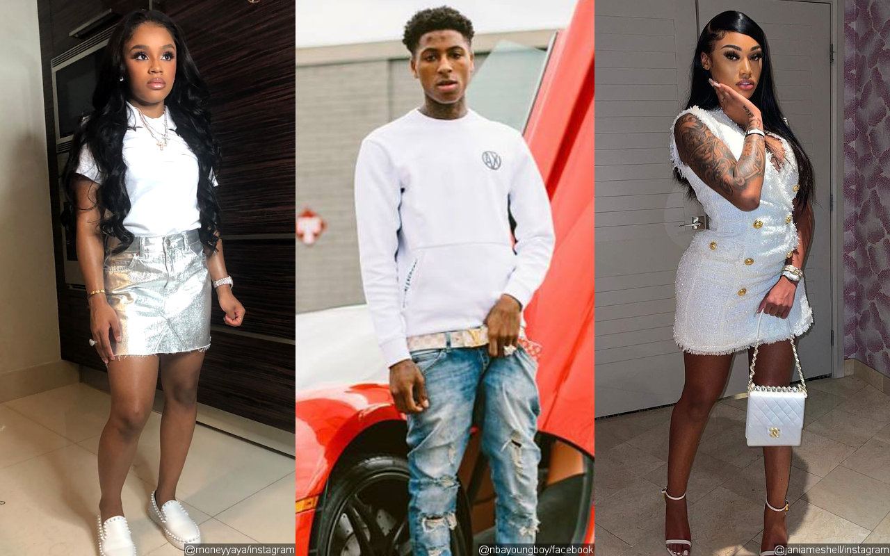 Yaya Mayweather and NBA YoungBoy's Another Baby Mama Jania Meshell Spotted in Friendly Outing