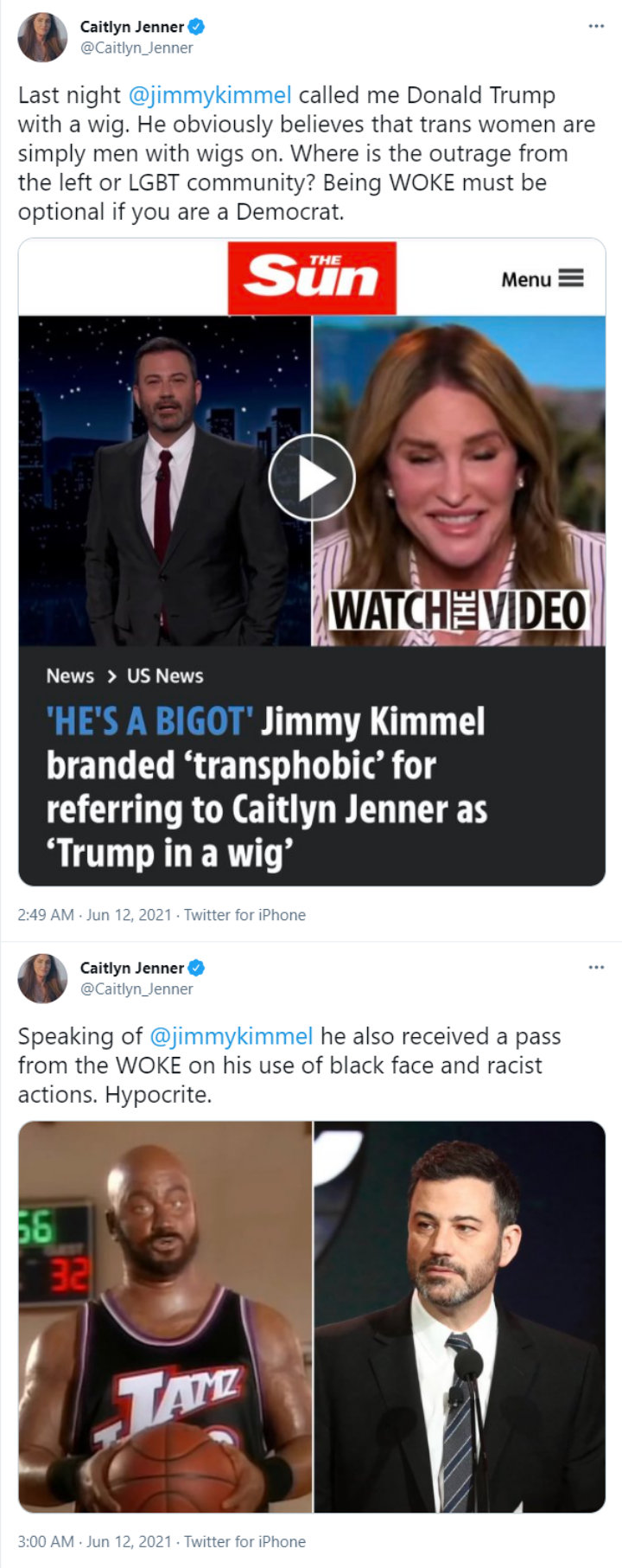 Caitlyn Jenner via Twitter