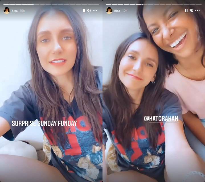 Nina Dobrev via Instagram Story