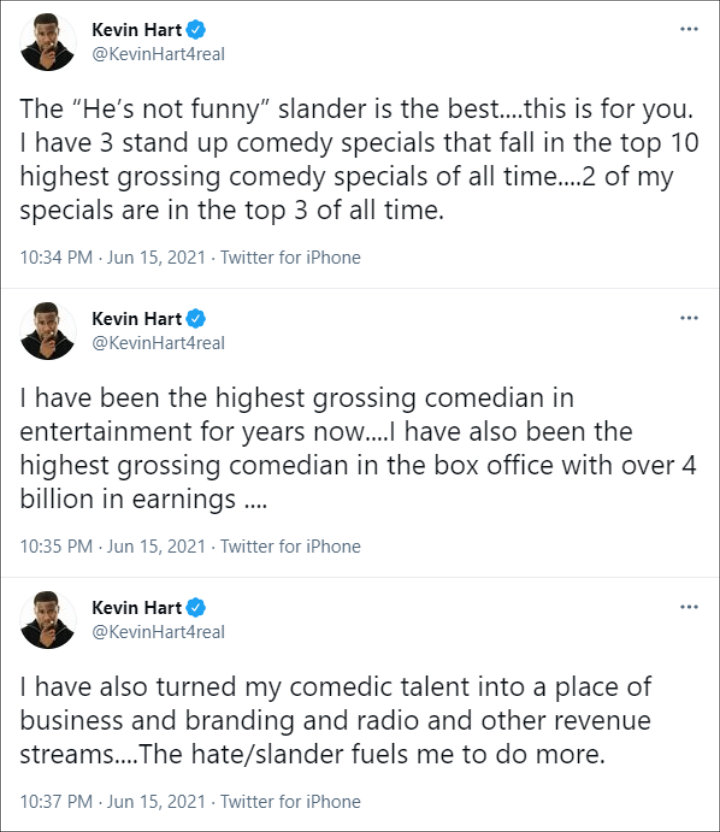 Kevin Hart via Twitter