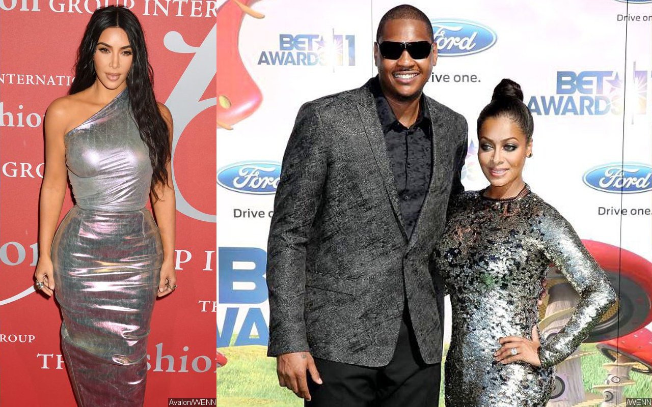 Kim Kardashian Defended Against Claim of Hiring PI for La La Anthony to Expose Carmelo's BM