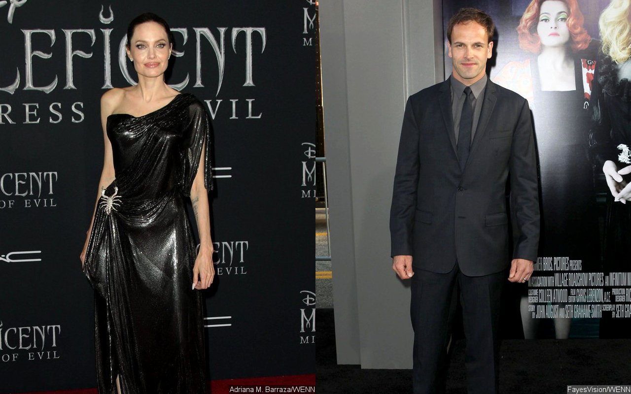 Angelina Jolie and Jonny Lee Miller