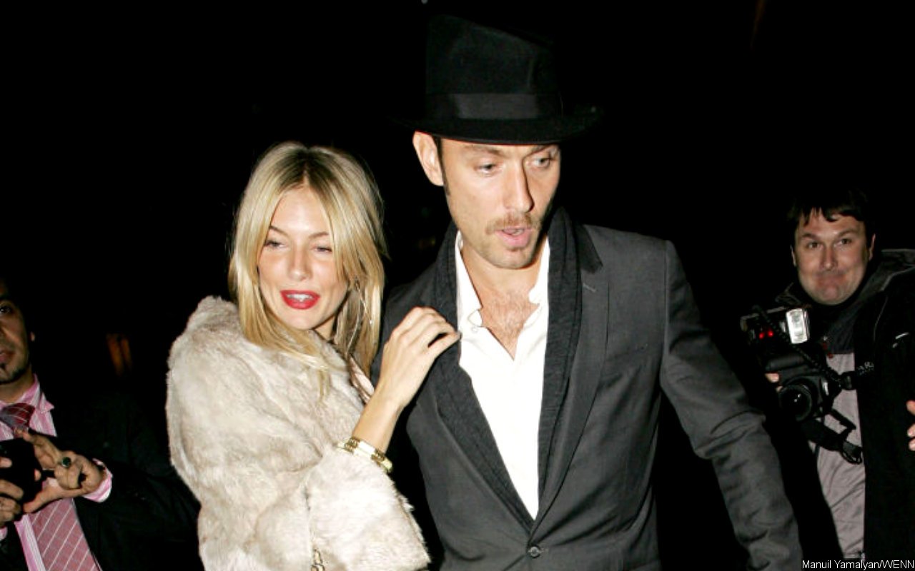 Sienna Miller and Jude Law