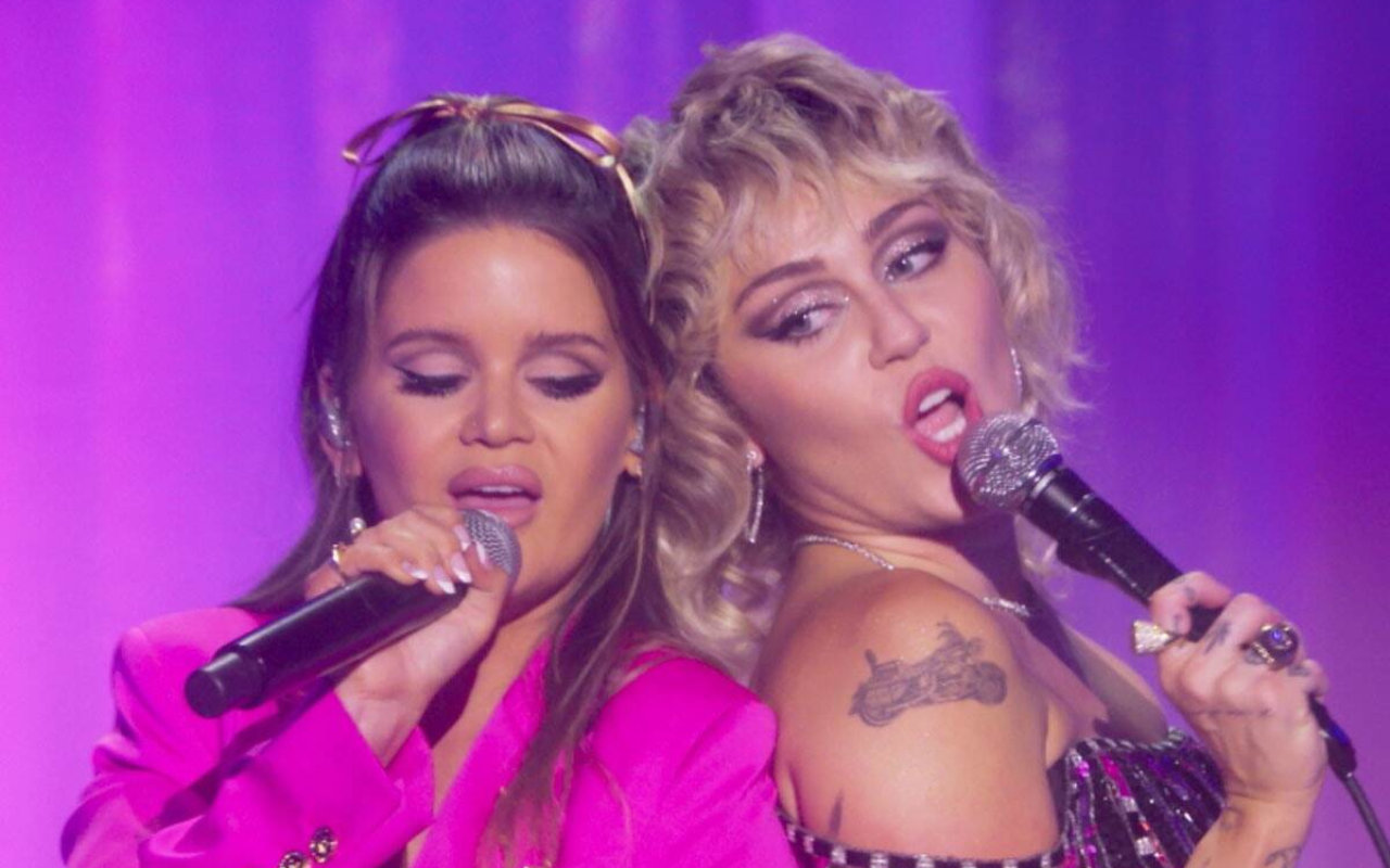 Miley Cyrus Covers ABBA's 'Dancing Queen' With Maren Morris for Pride Concert Special