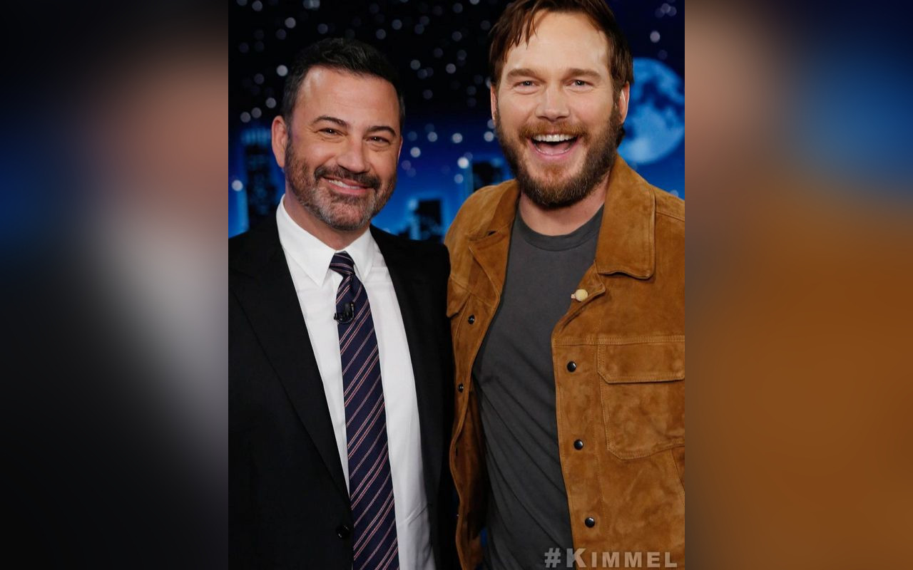Chris Pratt Hilariously Throws Retirement Party for Jimmy Kimmel 