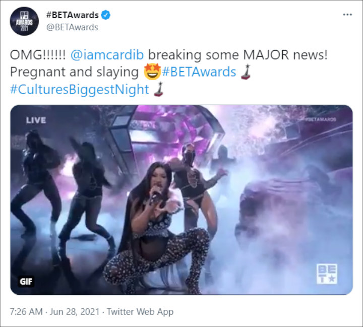 BET Awards's Tweet