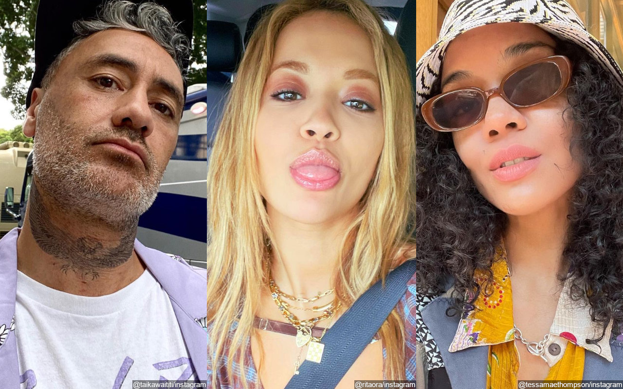 Taika Waititi Insists He's Done 'Nothing Wrong' Over Photos of Him Kissing Rita Ora-Tessa Thompson