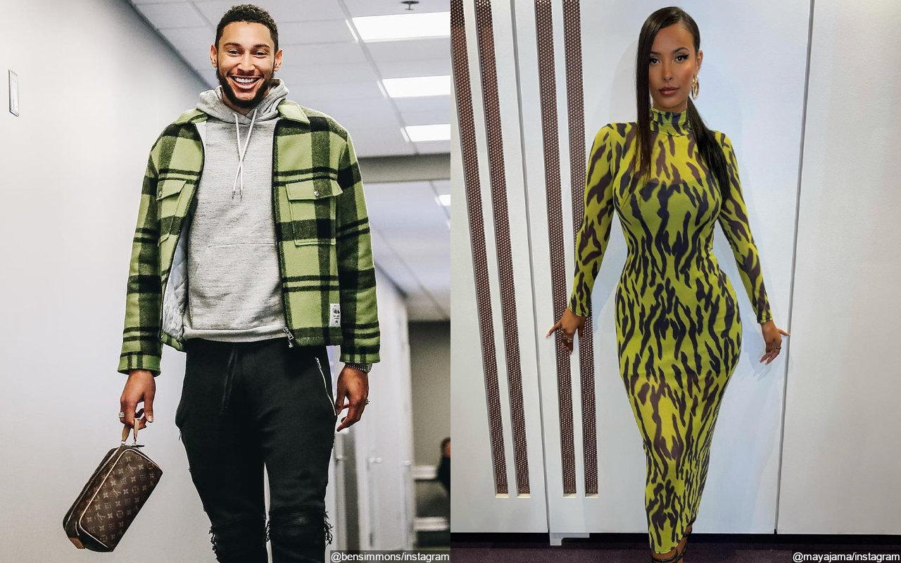 Ben Simmons Photographed at Wimbledon With Maya Jama Wearing Ralph Lauren  Jacket