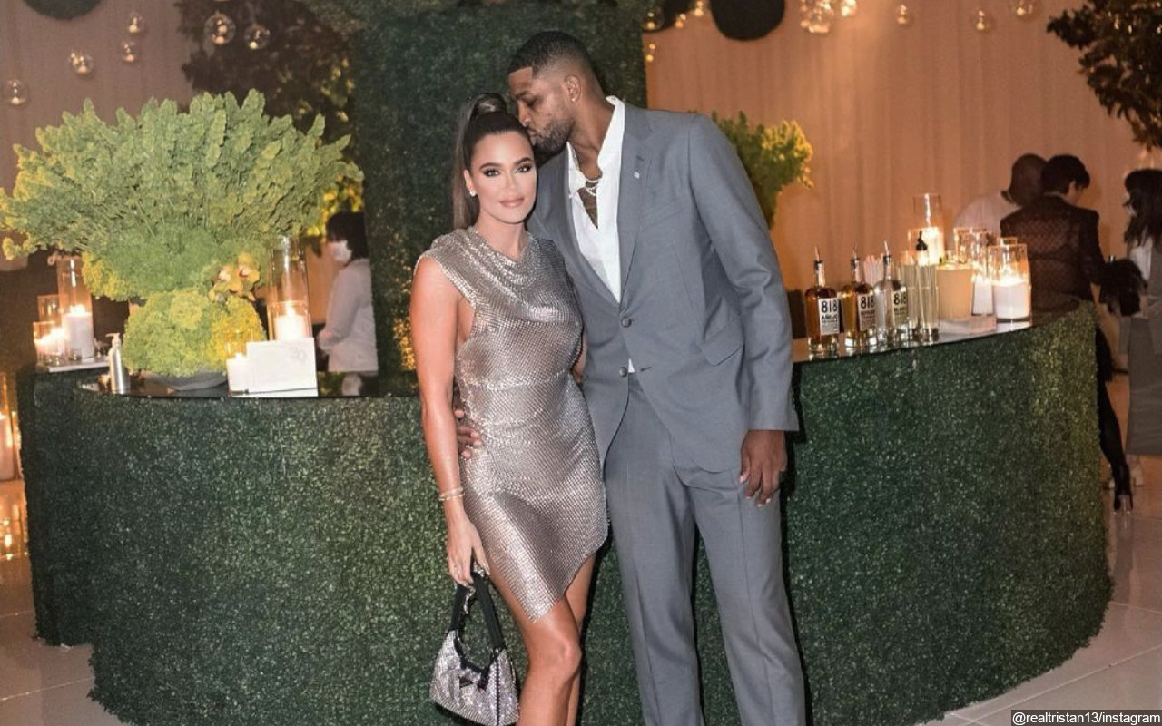 Khloe Kardashian and Tristan Thompson 