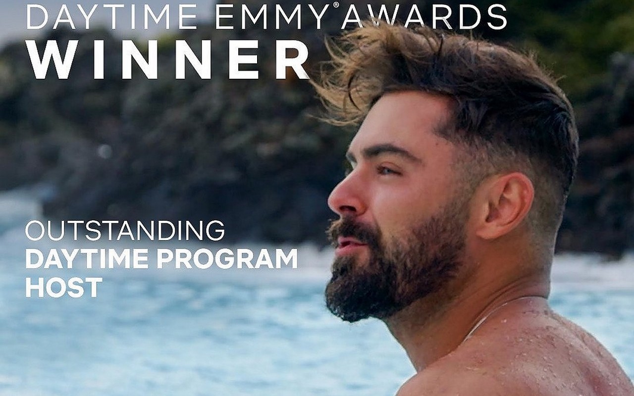 Zac Efron Celebrating First Emmy as Full Winners for 2021 Daytime Emmy Awards Are Announced