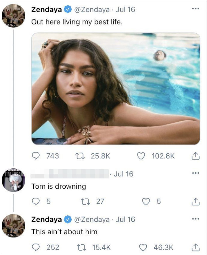 Zendaya Coleman's Tweets