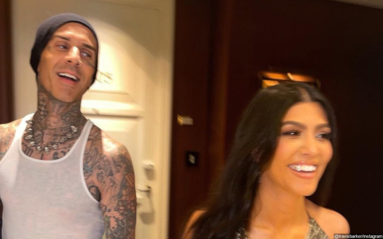 Kourtney Kardashian Proud to Beat Travis Barker for the 'First Time' in Ping Pong Game Wearing Heels