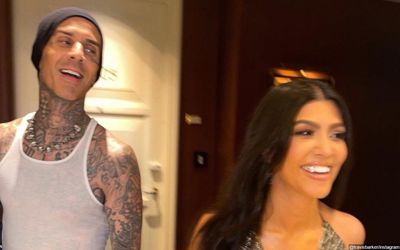 Kourtney Kardashian and Travis Barker Steal Attention at Stranger's Wedding by Making Out at Party