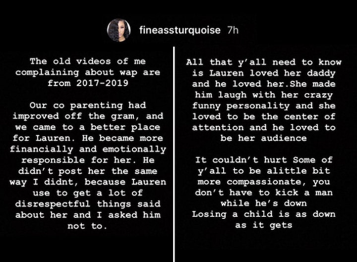 Turquoise Miami's Instagram Stories