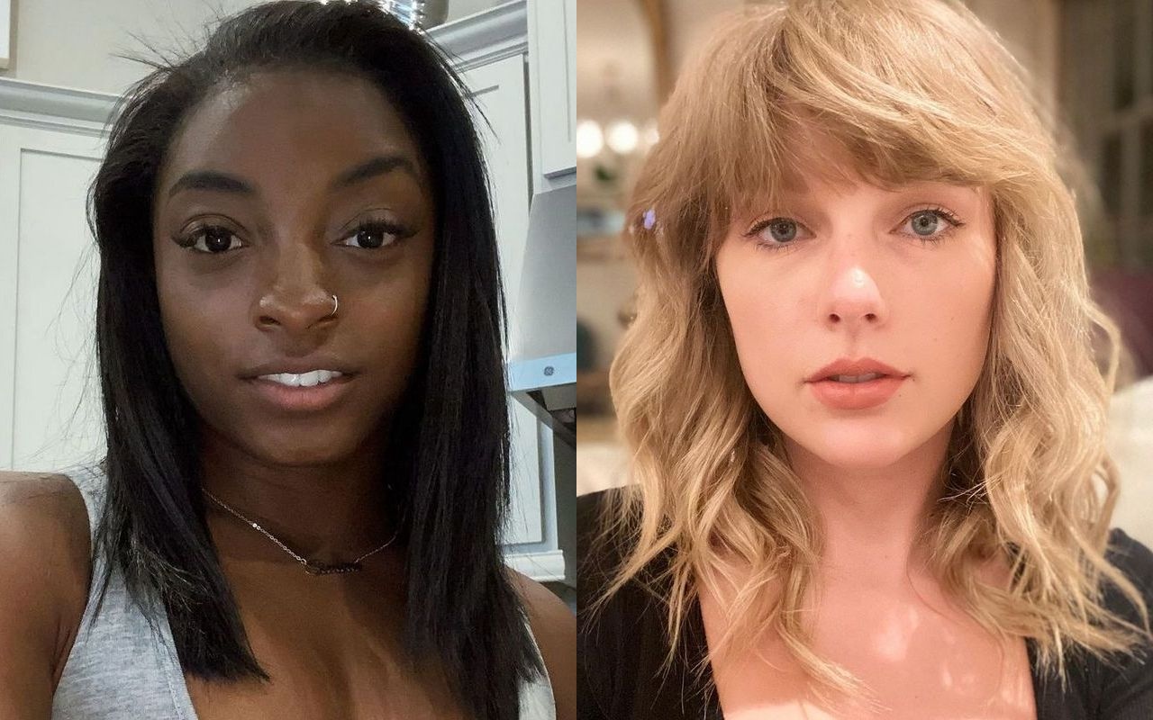 Simone Biles Gets Emotional After Taylor Swift Calls Her 'Hero' Following Tokyo Olympic Win